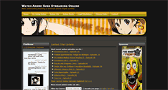 Desktop Screenshot of anime-sub.com